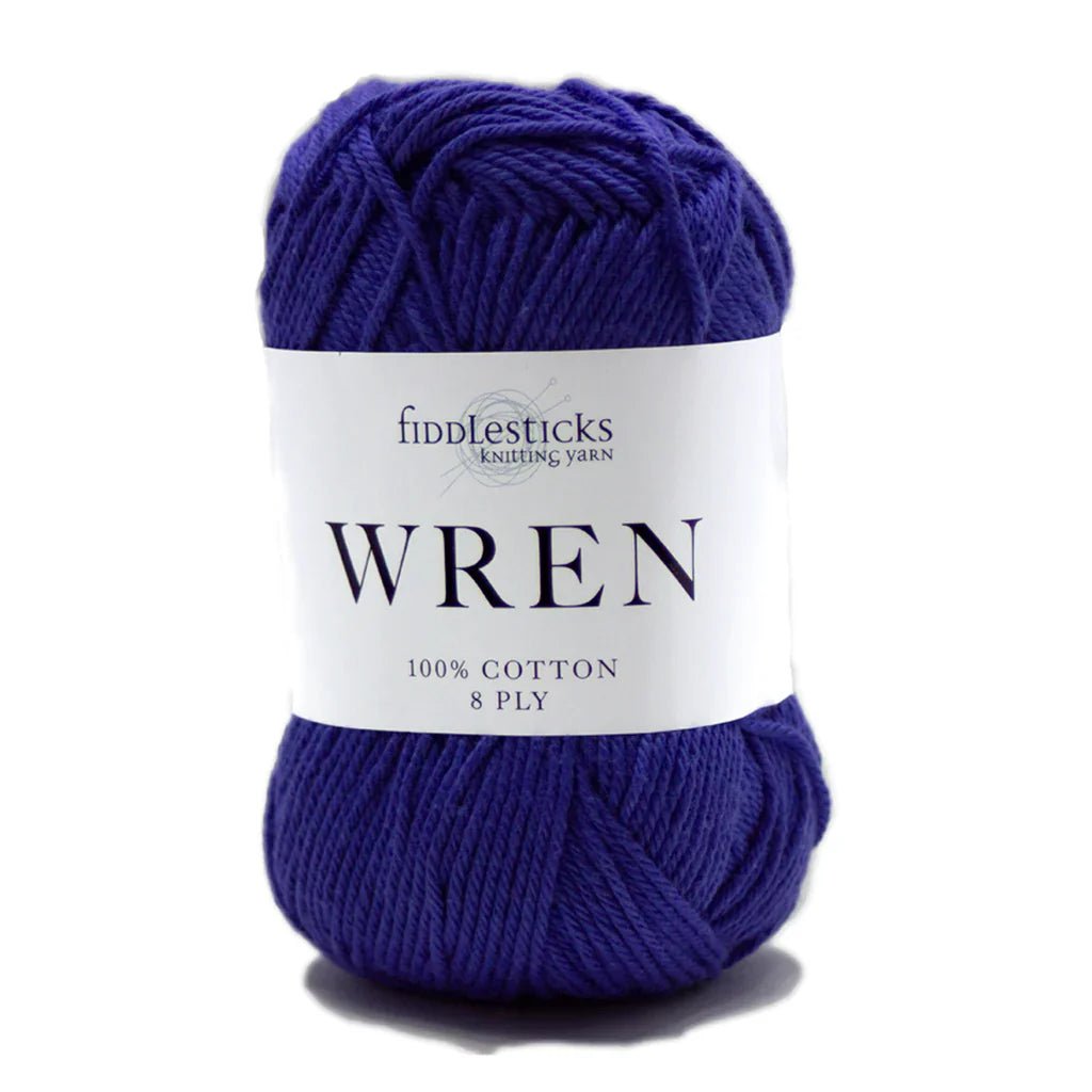 Fiddlesticks Wren - Fiddlesticks - 043 Cobalt - The Little Yarn Store