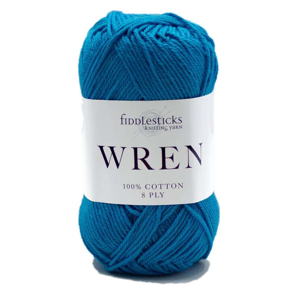 Fiddlesticks Wren - Fiddlesticks - 045 Turquoise - The Little Yarn Store
