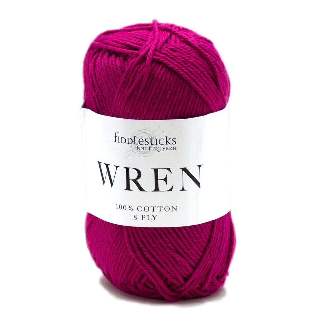 Fiddlesticks Wren - Fiddlesticks - 052 Cerise - The Little Yarn Store