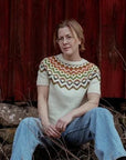 Geometer Sweater (Short Sleve Version) Knitting Kit - Lotta H Löthgren - One (1) - The Little Yarn Store