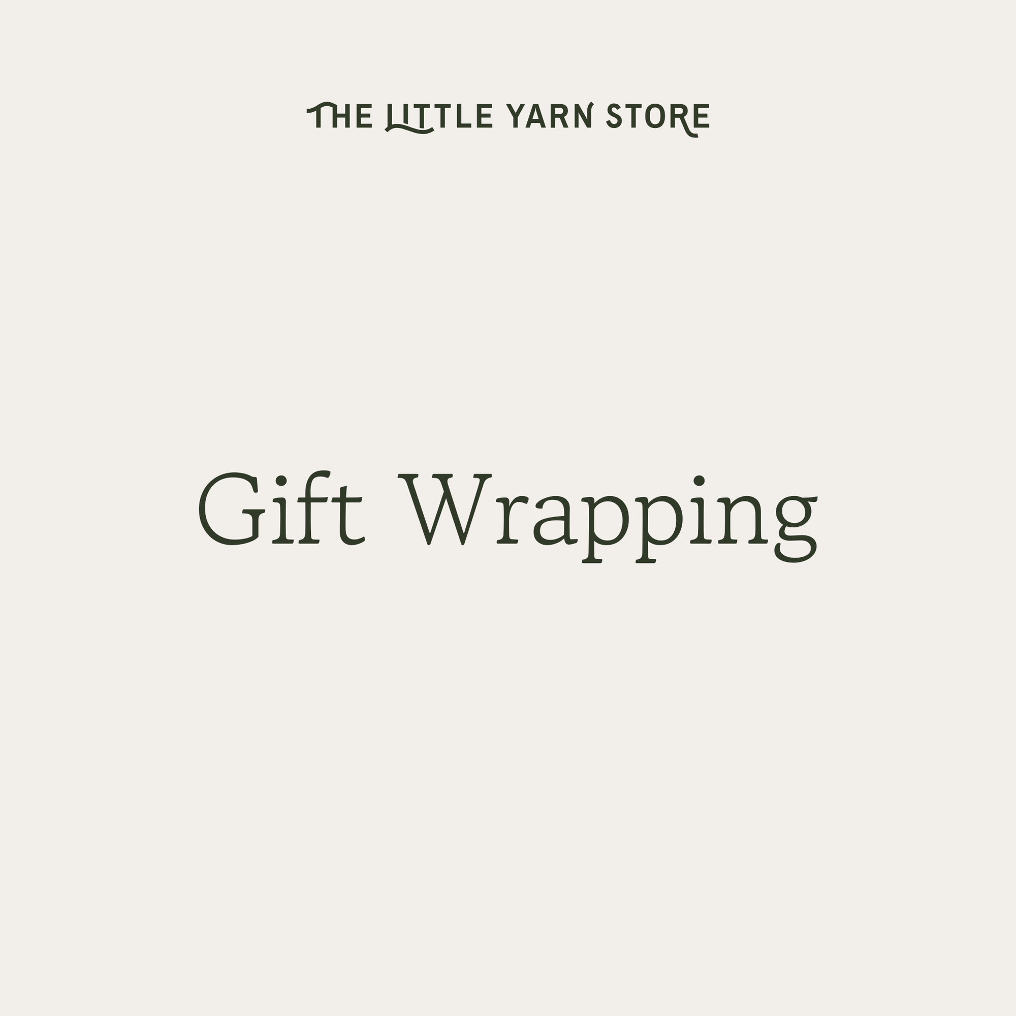Gift Wrapping - The Little Yarn Store - Christmas - The Little Yarn Store
