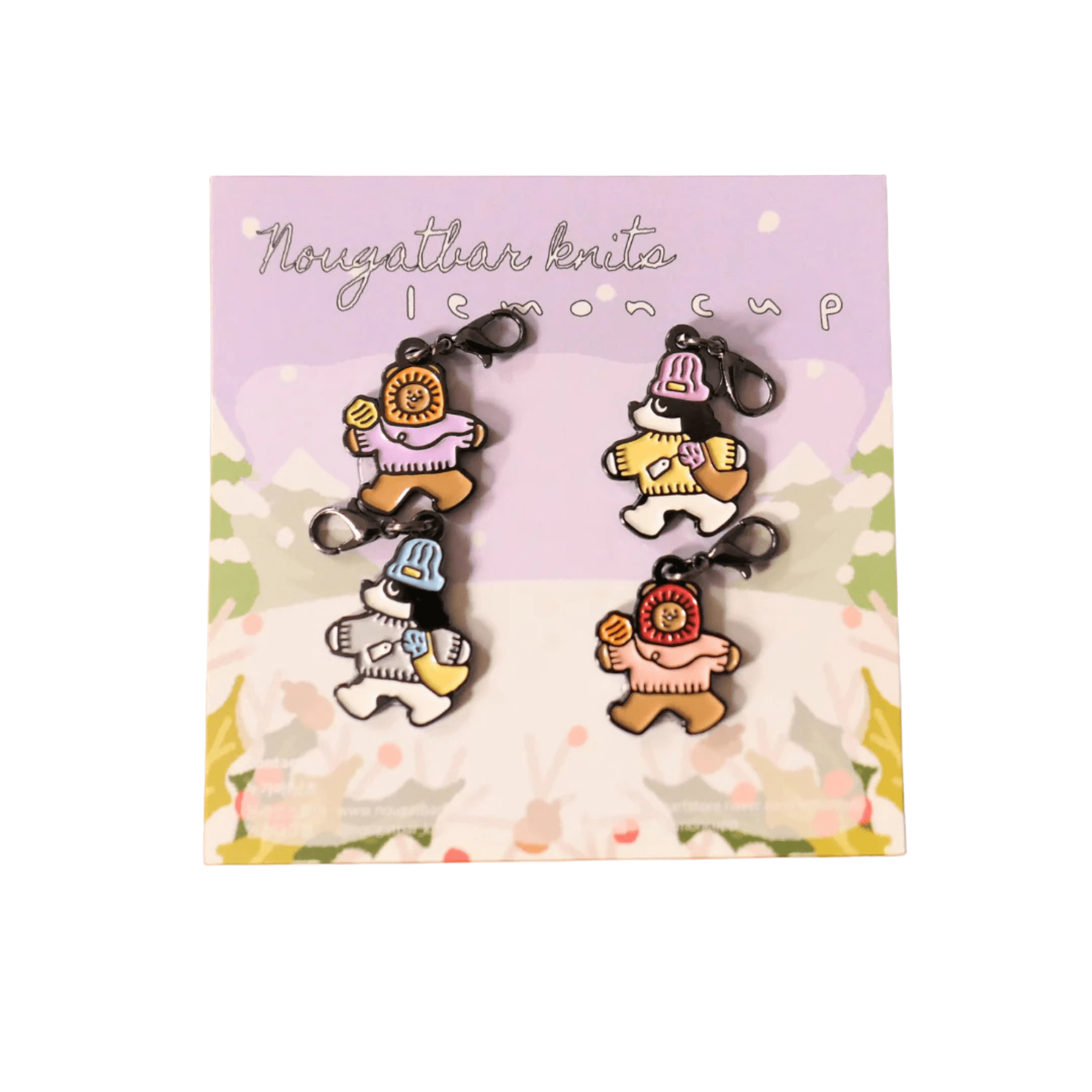 Goobles Stitch Markers - Goobles - Cold &amp; Cozy Clasp - The Little Yarn Store