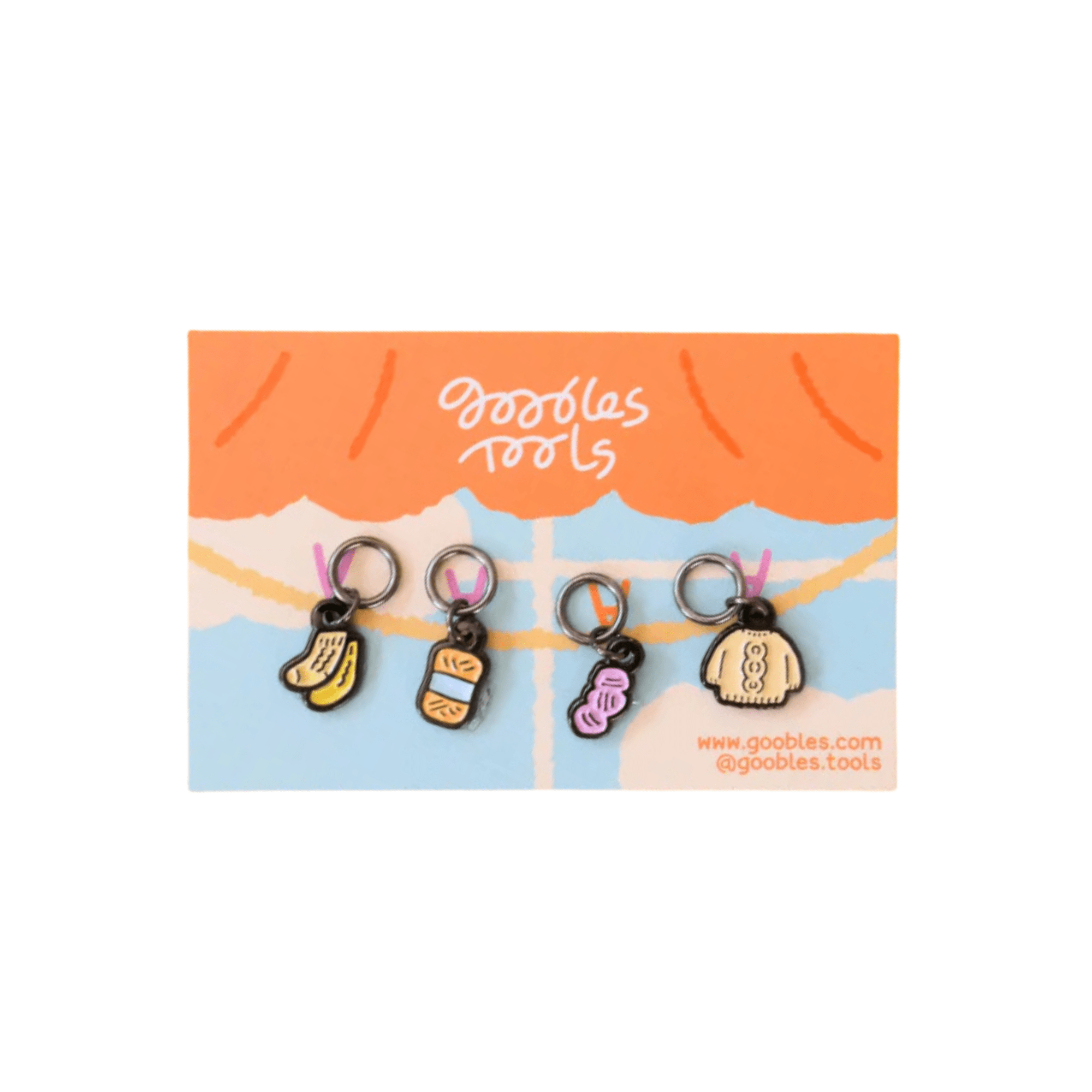 Goobles Stitch Markers - Goobles - Mini Ring - The Little Yarn Store