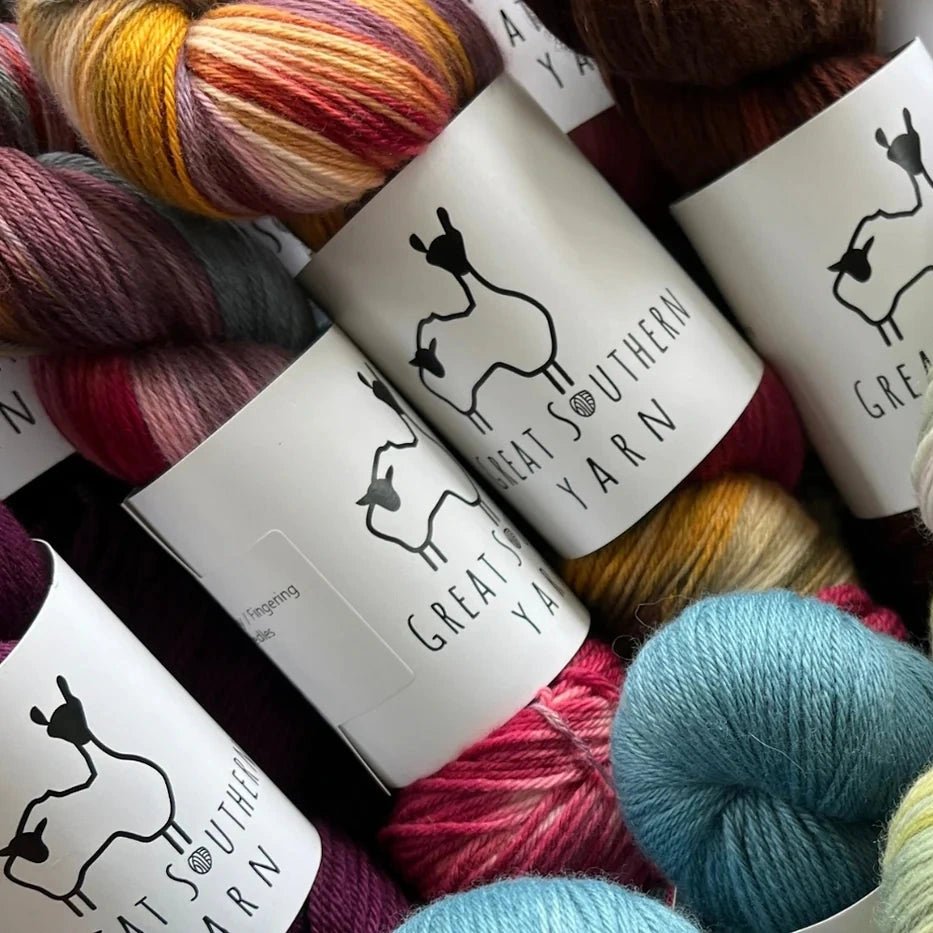 Great Southern Yarn 100% SRS 5 - Ply Merino - Great Southern Yarn - Margaret Preston - The Little Yarn Store