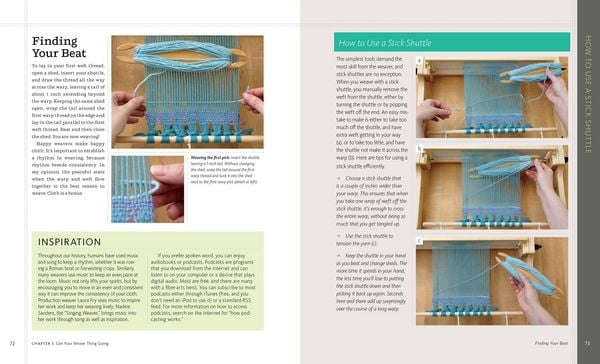 Inventive Weaving on a Little Loom - Syne Mitchell - The Little Yarn Store