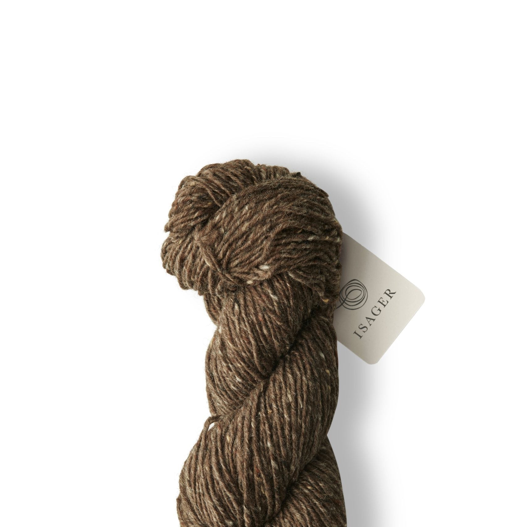 Isager Aran Tweed - Isager - Brown - The Little Yarn Store