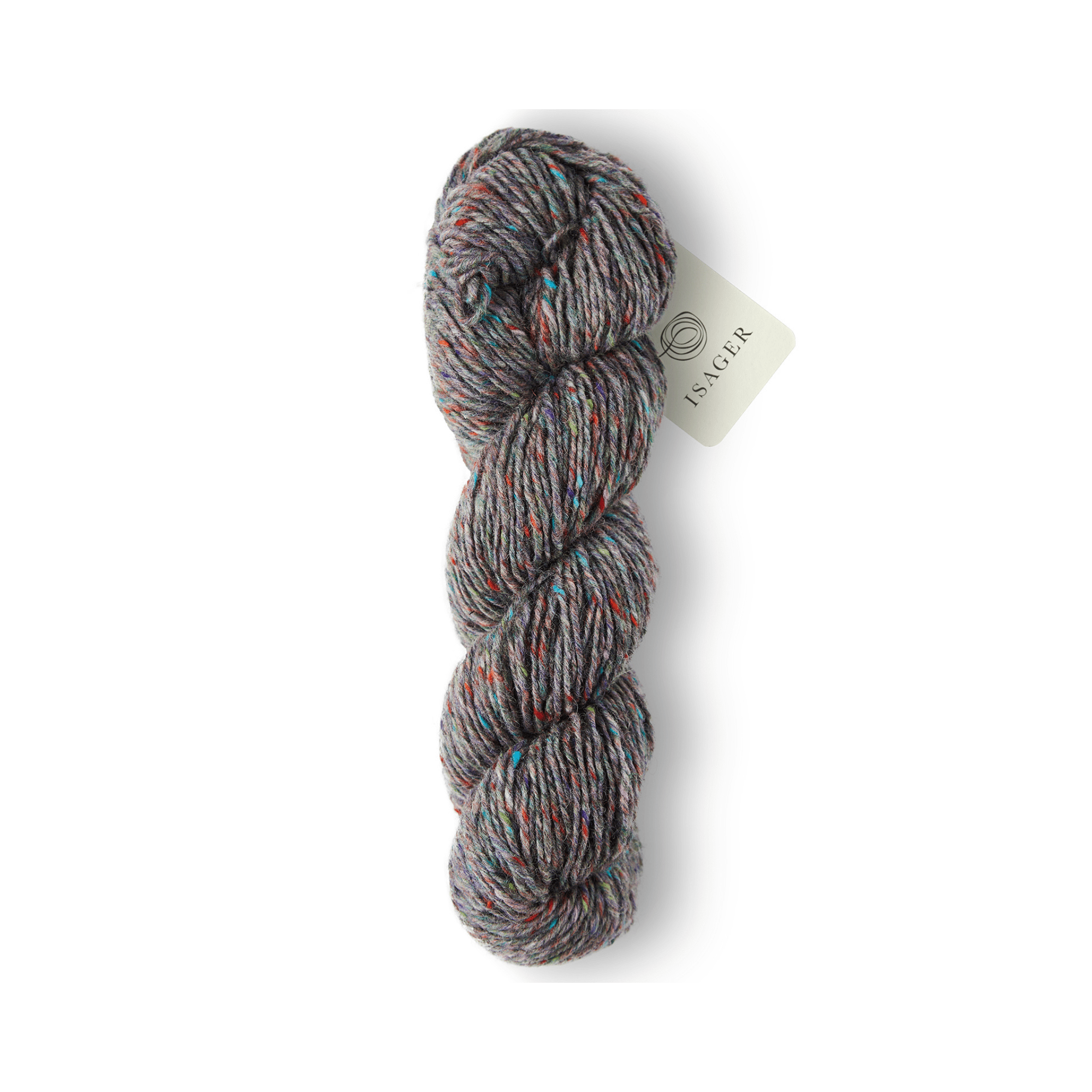 Isager Aran Tweed - Isager Red - The Little Yarn Store