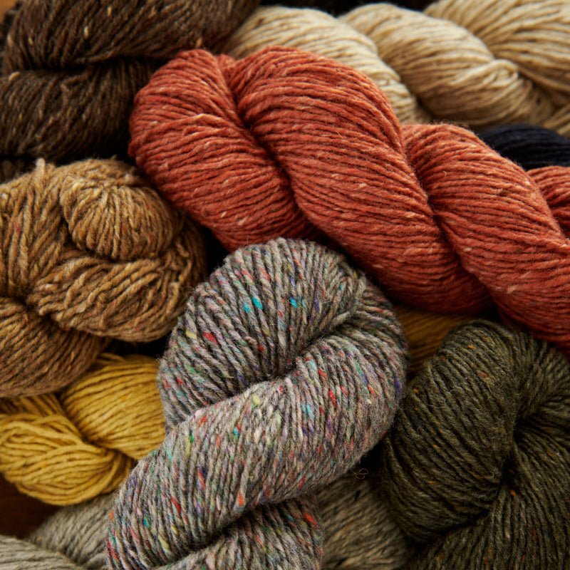 Isager Aran Tweed - Isager - Red - The Little Yarn Store