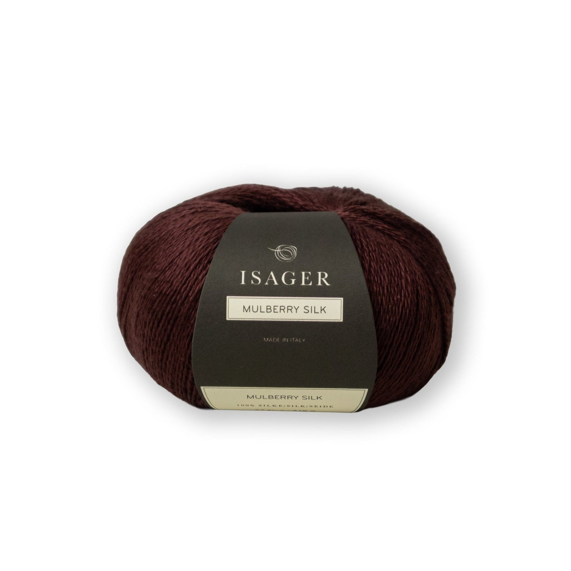 Isager Mulberry Silk - Isager - Bordeaux - The Little Yarn Store