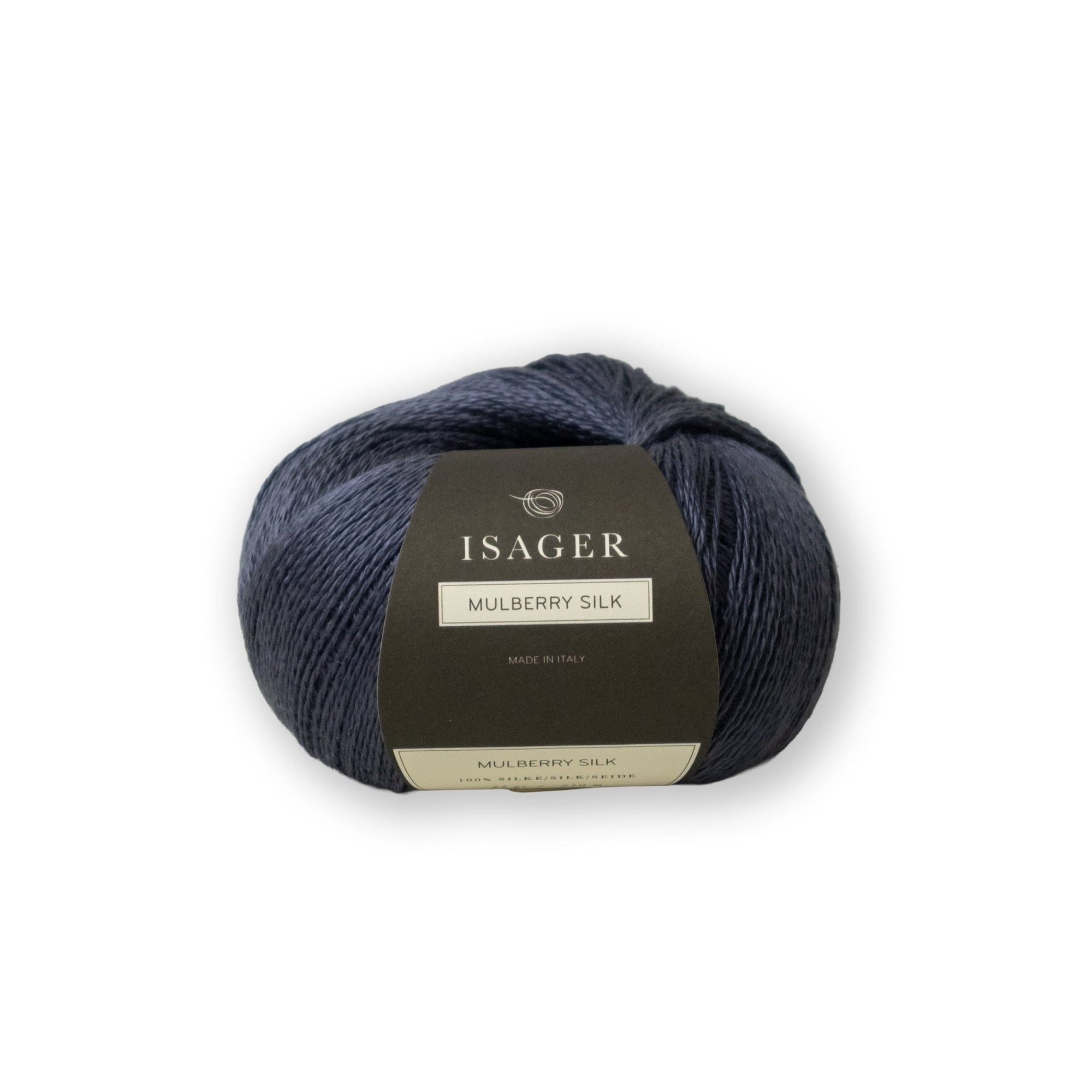 Isager Mulberry Silk - Isager - Granite - The Little Yarn Store