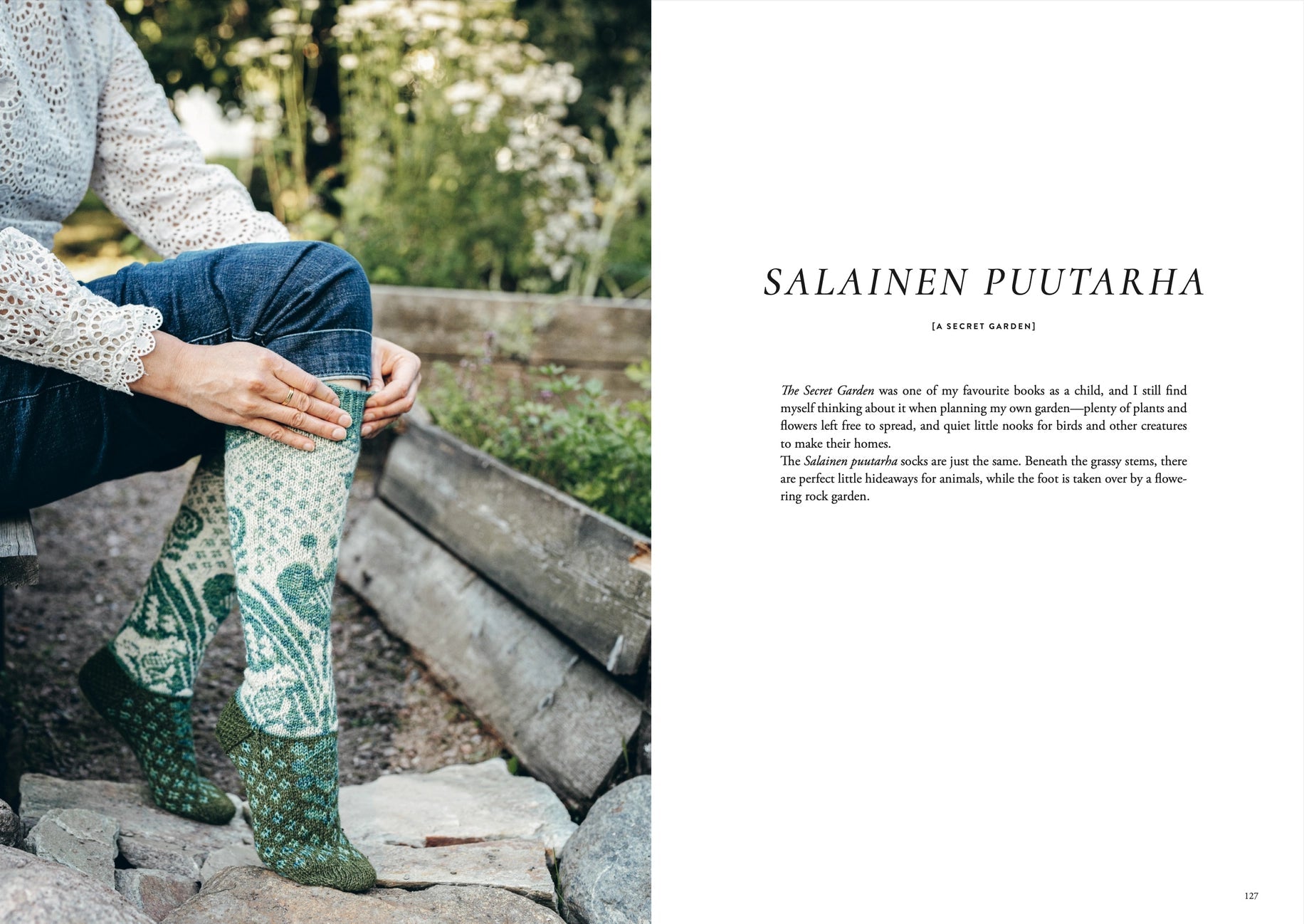 Knits from Our Gardens - Jaana Etula, Maria Kostamovaara, Emma Kylmälä, and Minttu Wikberg - The Little Yarn Store