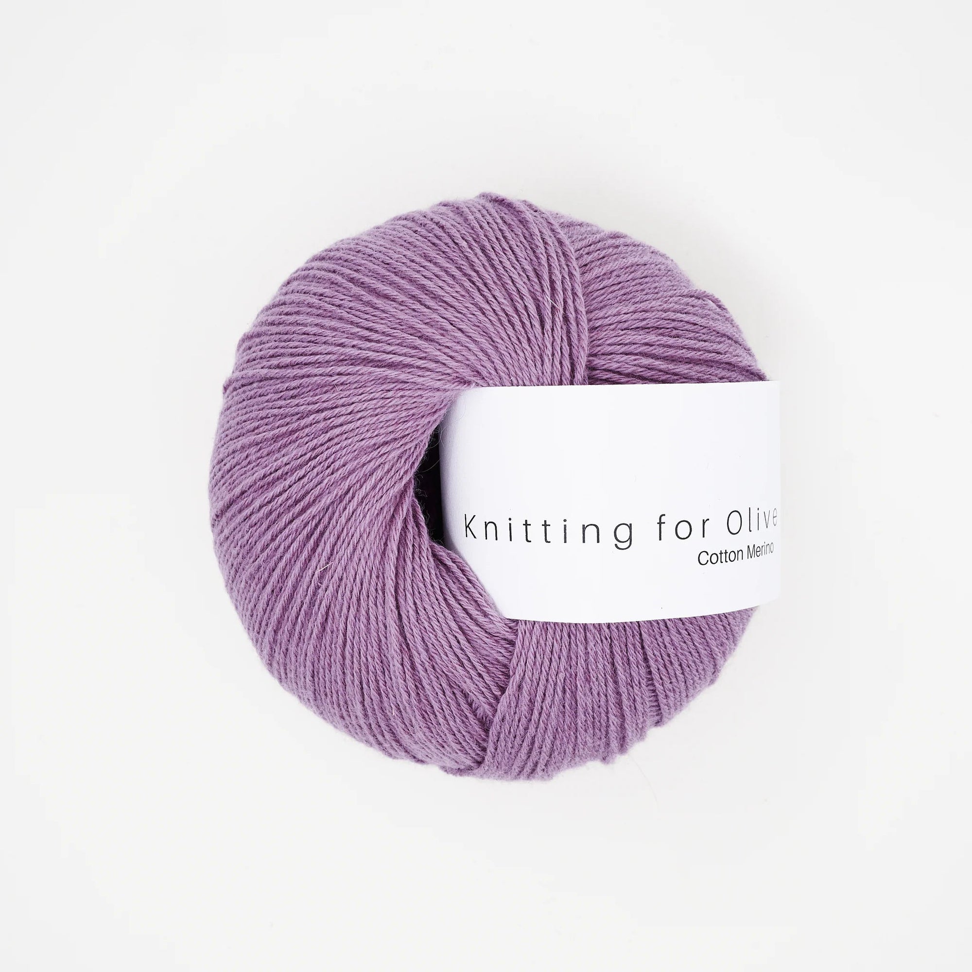 Knitting for Olive Cotton Merino - Knitting for Olive - Artichoke Purple - The Little Yarn Store