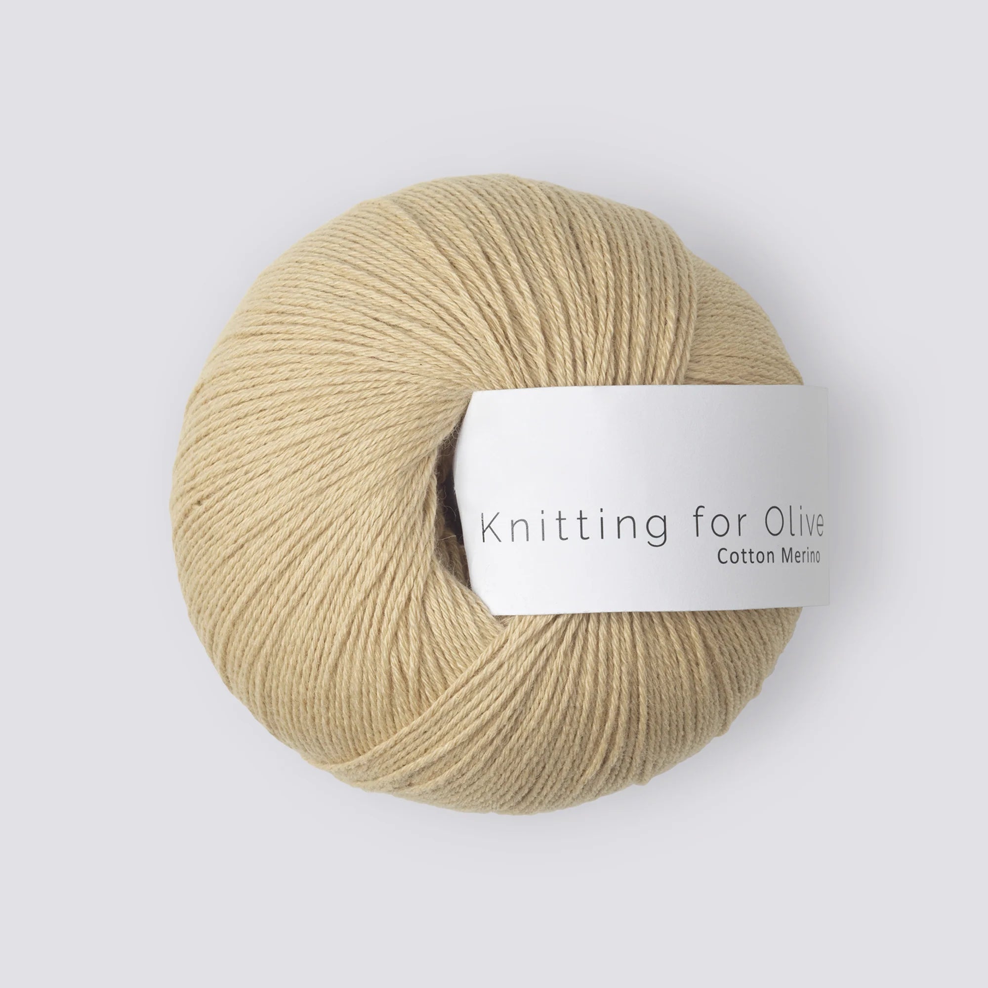 Knitting for Olive Cotton Merino - Knitting for Olive - Dusty Banana - The Little Yarn Store