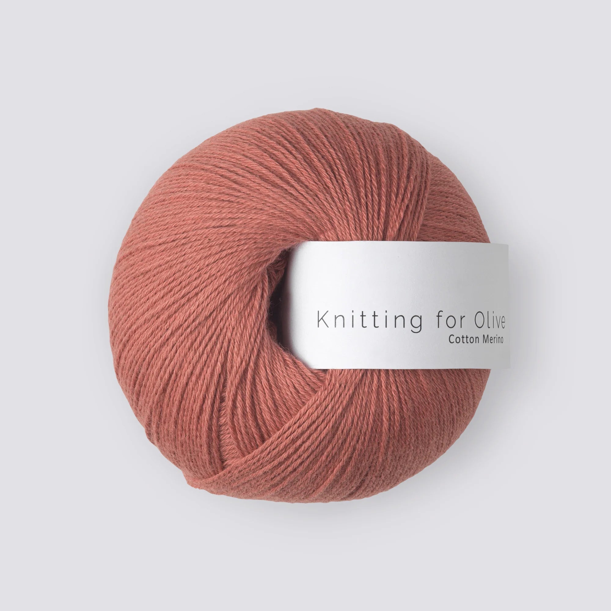 Knitting for Olive Cotton Merino - Knitting for Olive - Terracotta Rose - The Little Yarn Store