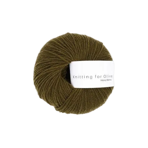 Knitting for Olive Heavy Merino - Olive Brown - Knitting for Olive - The Little Yarn Store