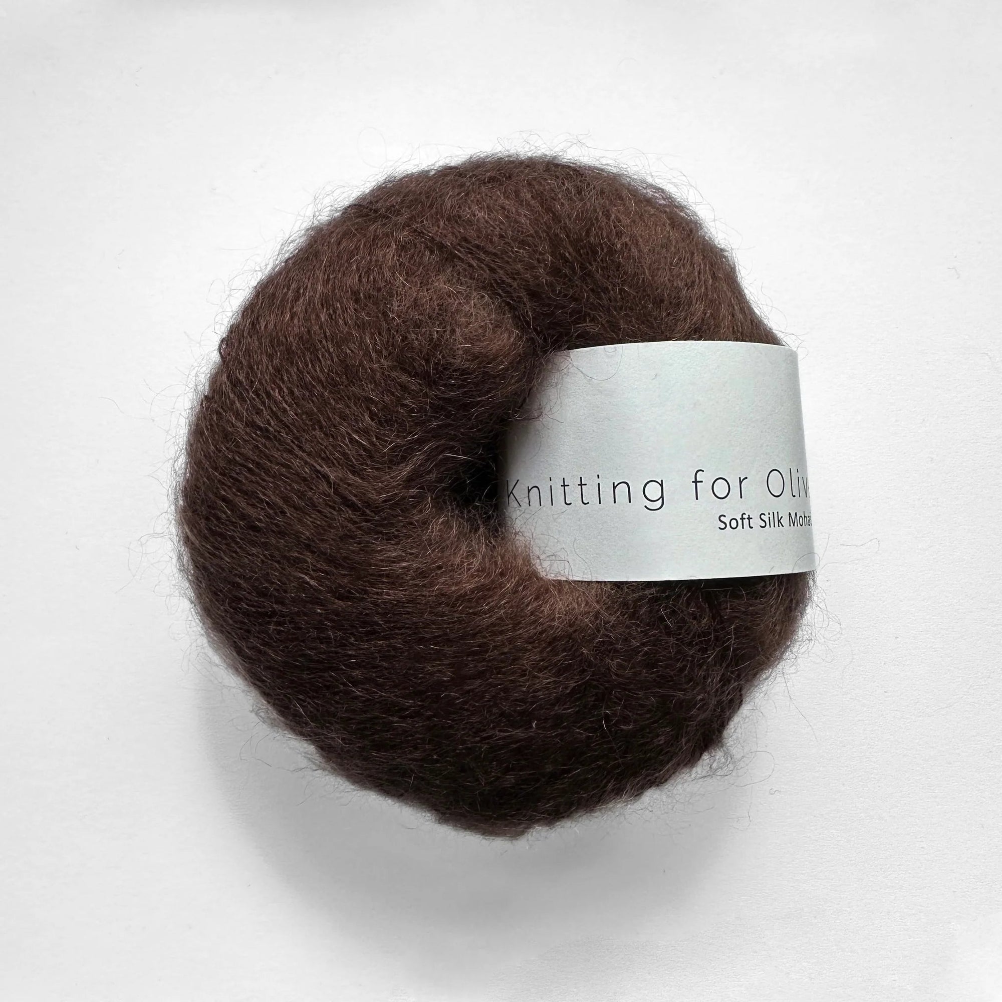 Knitting for Olive Soft Silk Mohair - Knitting for Olive - Chocolate - The Little Yarn Store