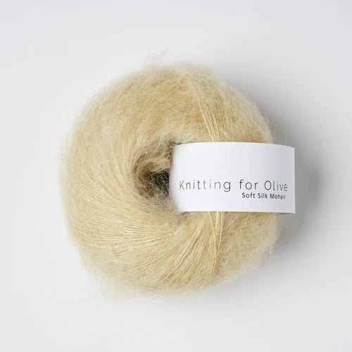 Knitting for Olive Soft Silk Mohair - Knitting for Olive Dusty Banana - The Little Yarn Store