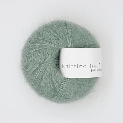 Knitting for Olive Soft Silk Mohair - Knitting for Olive Eucalyptus - The Little Yarn Store