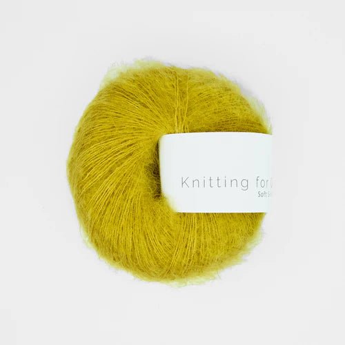 Knitting for Olive Soft Silk Mohair - Knitting for Olive Umami Yellow - The Little Yarn Store