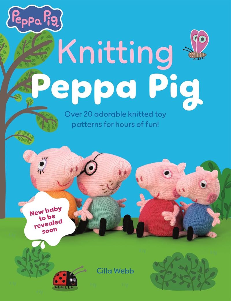 Knitting Peppa Pig - Cilla Webb - The Little Yarn Store