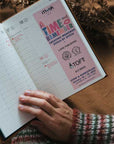 Laine Knitter’s Year 2026 Weekly Planner - Laine - Black - The Little Yarn Store