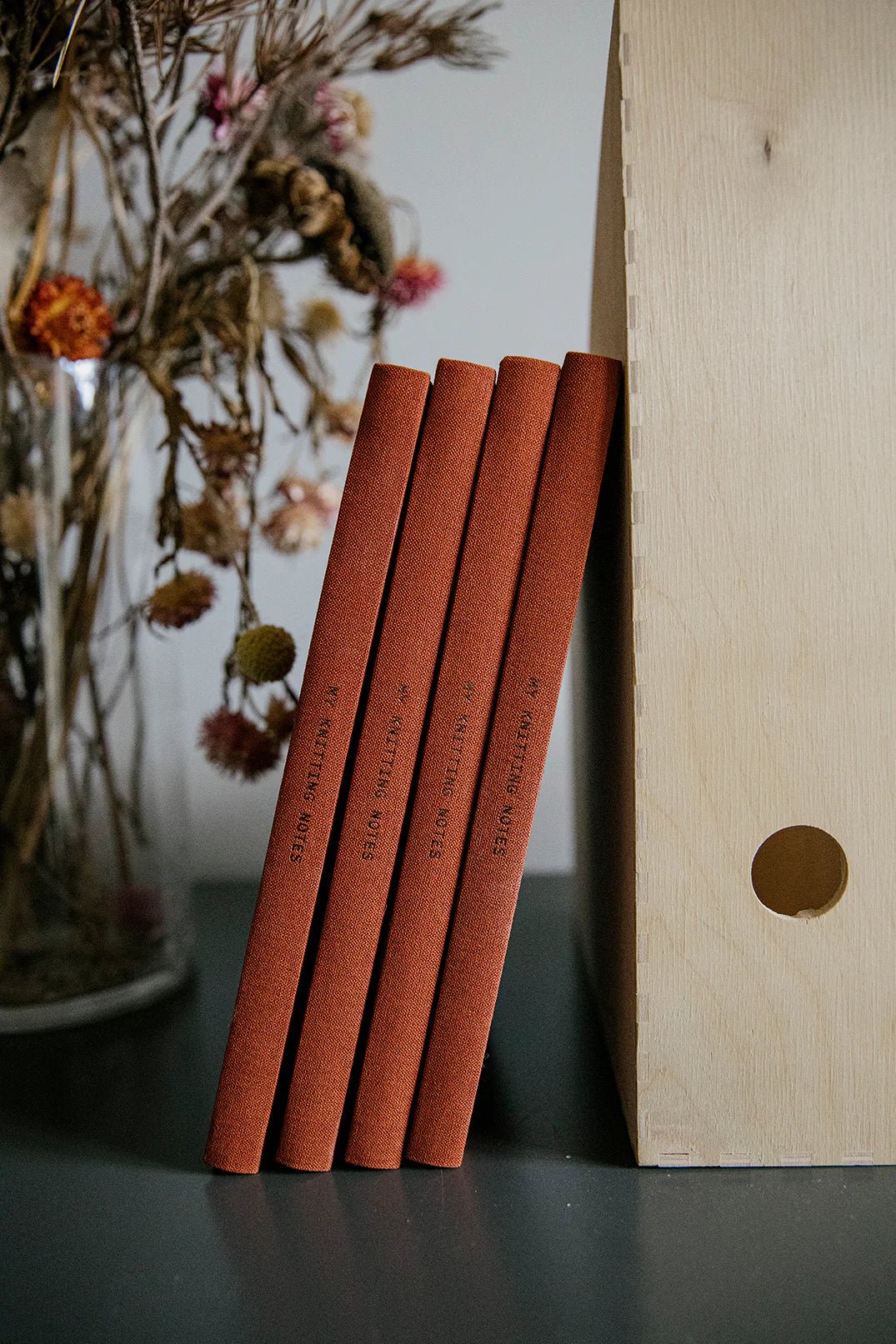 Laine My Knitting Notes - Laine - Terracotta - The Little Yarn Store