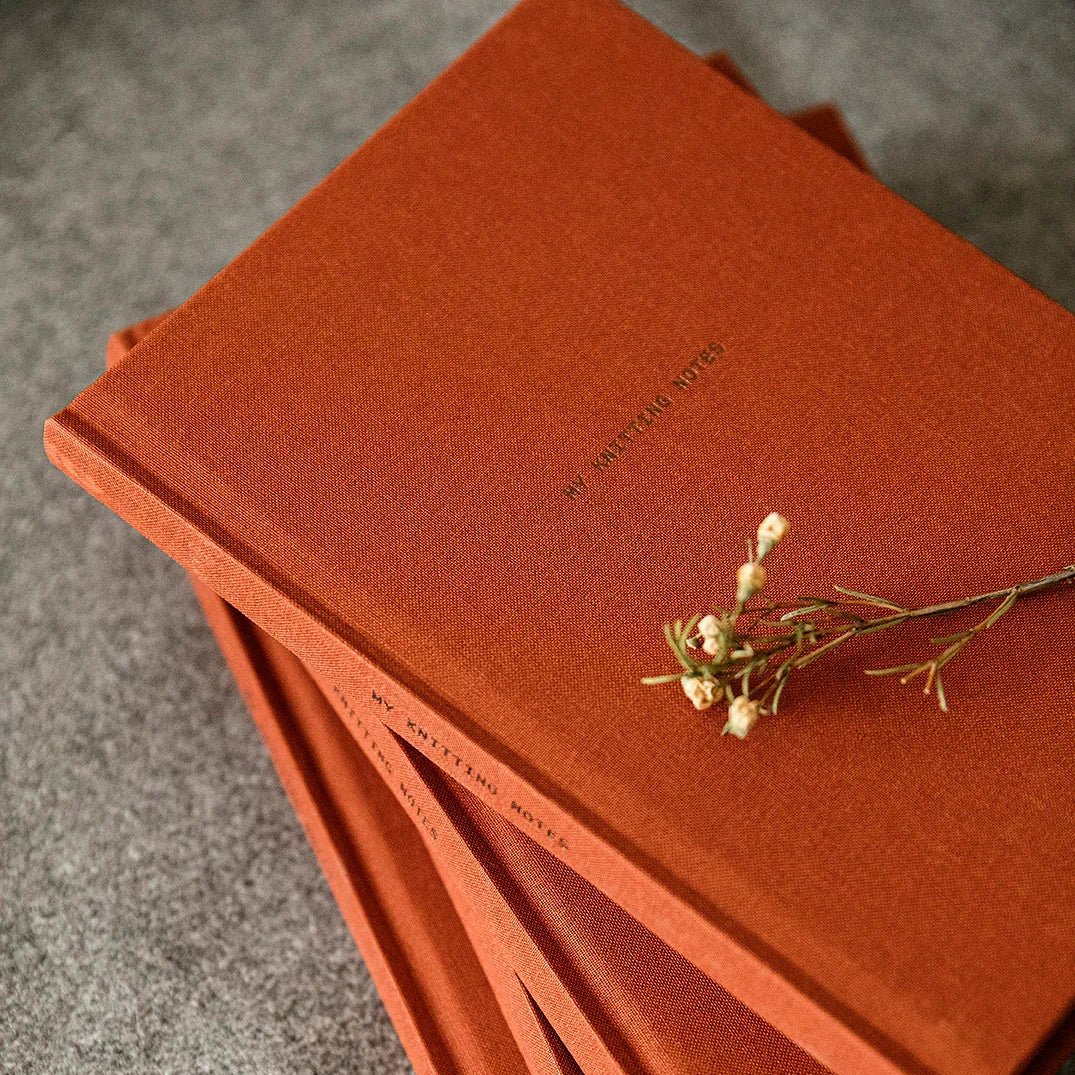 Laine My Knitting Notes - Laine - Terracotta - The Little Yarn Store