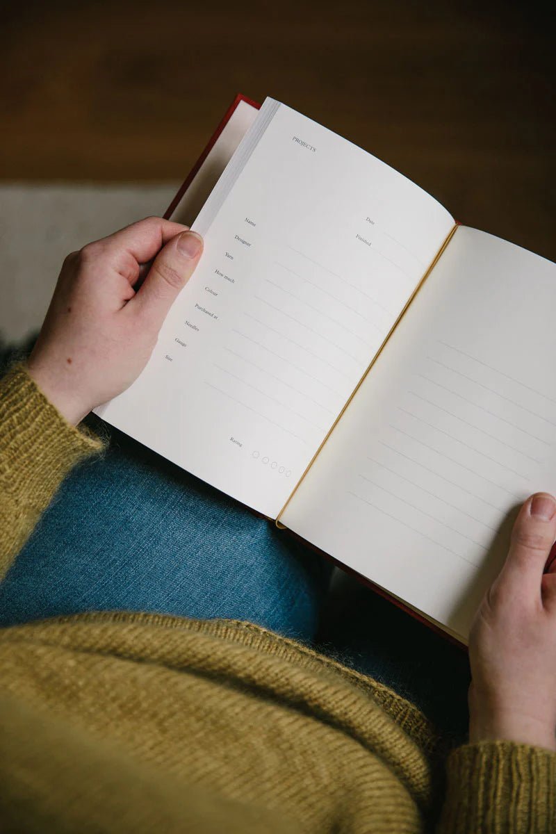 Laine My Knitting Notes - Laine - Terracotta - The Little Yarn Store