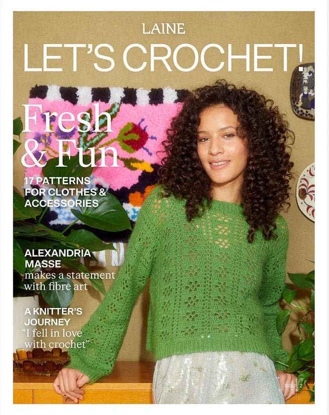 Let’s Crochet! Issue 2 - Laine - The Little Yarn Store