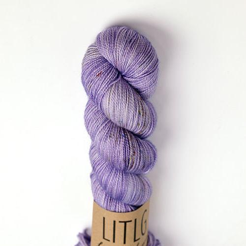 Life in the Long Grass Moon Sock - French Lavender - The Little Yarn Store