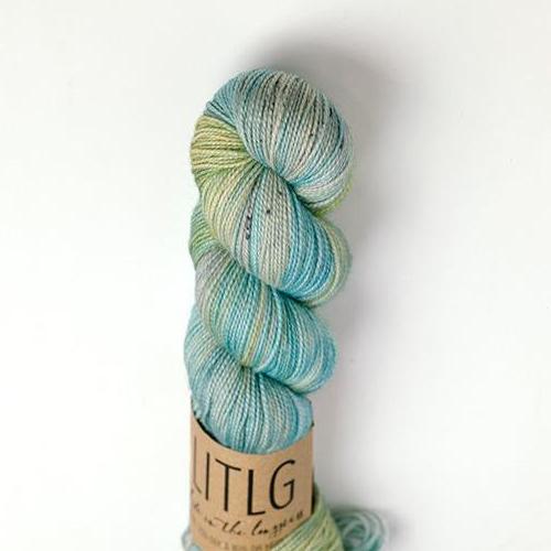 Life in the Long Grass Moon Sock - Riverrock - The Little Yarn Store
