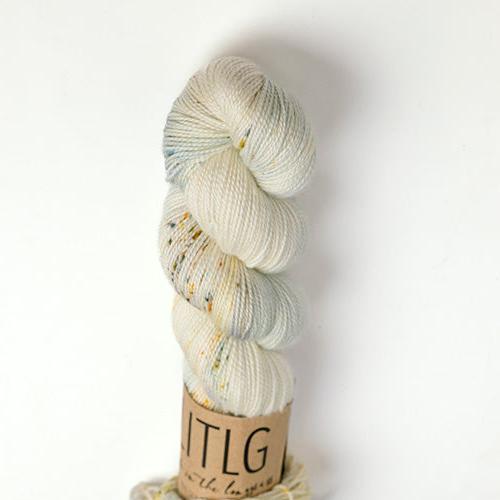 Life in the Long Grass Moon Sock - Wolf - The Little Yarn Store