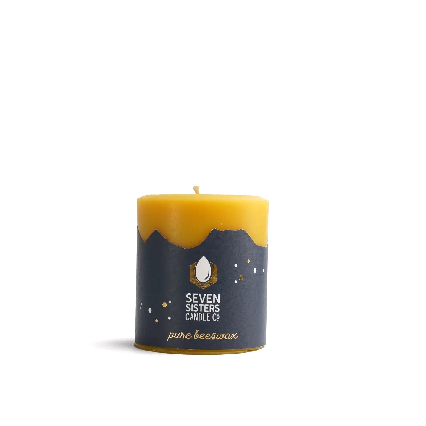 Made for Good Pure Beeswax Pillar Candles - Made for Good - 7.5 cm - The Little Yarn Store