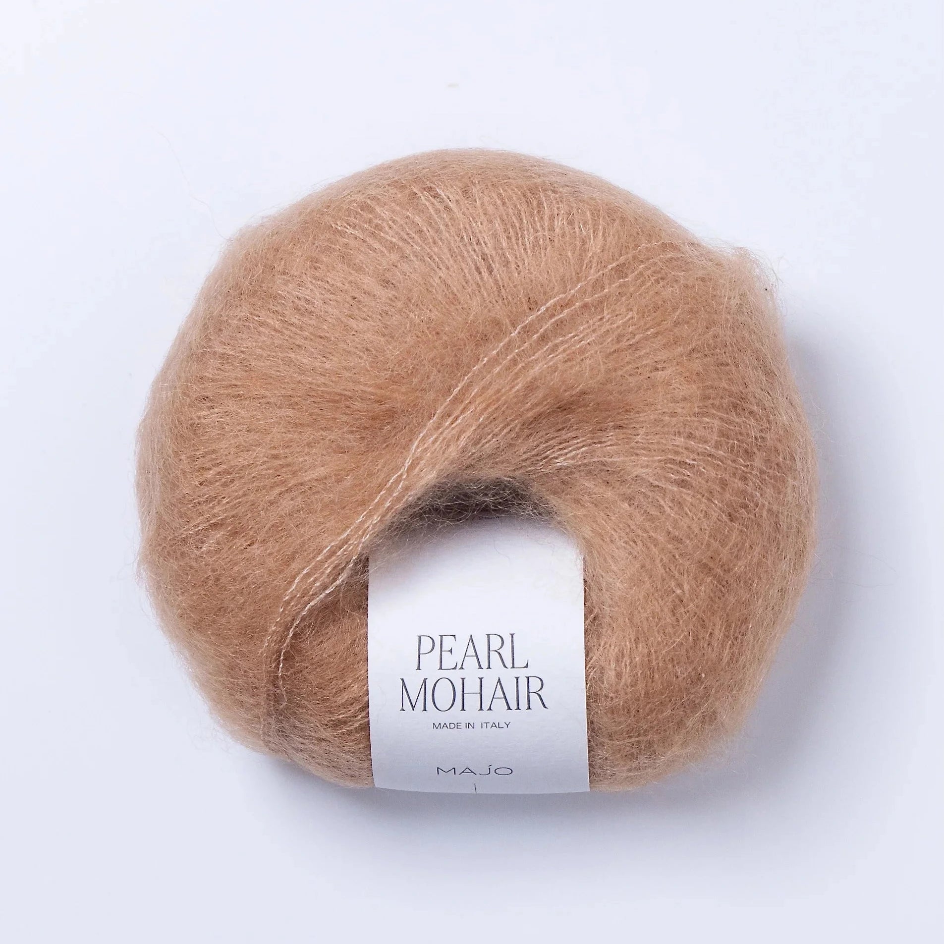 Majo Garn Pearl Mohair - Majo Garn - Almond - The Little Yarn Store