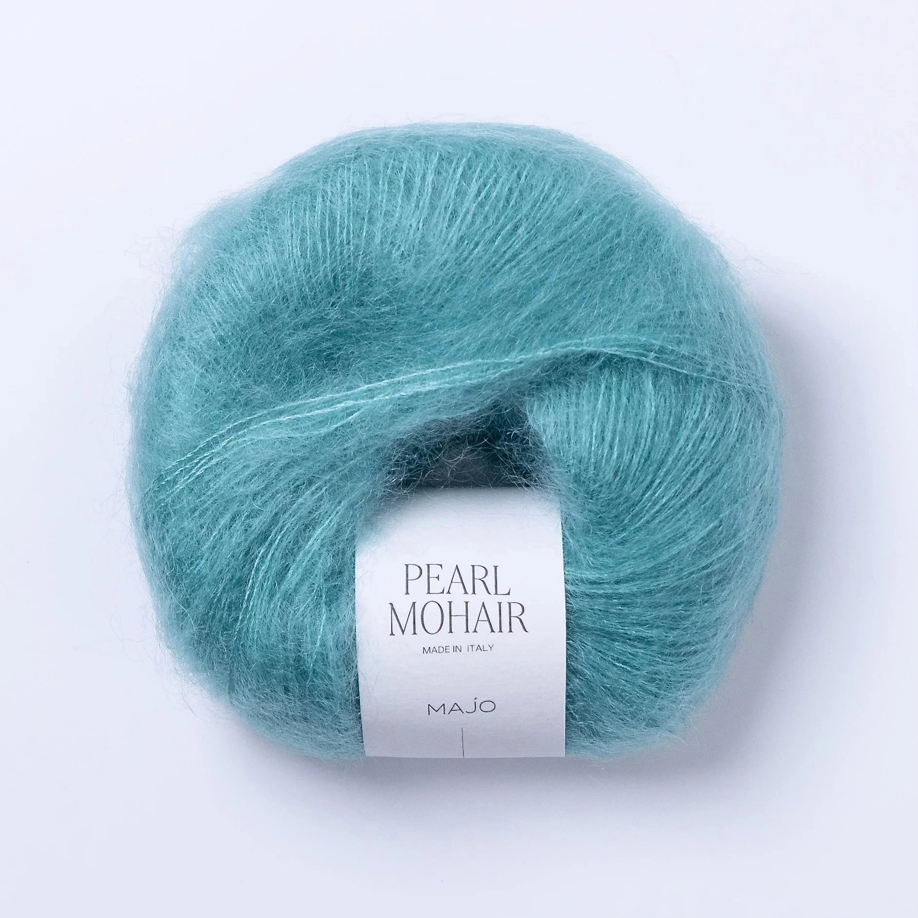 Majo Garn Pearl Mohair - Majo Garn - Aqua - The Little Yarn Store