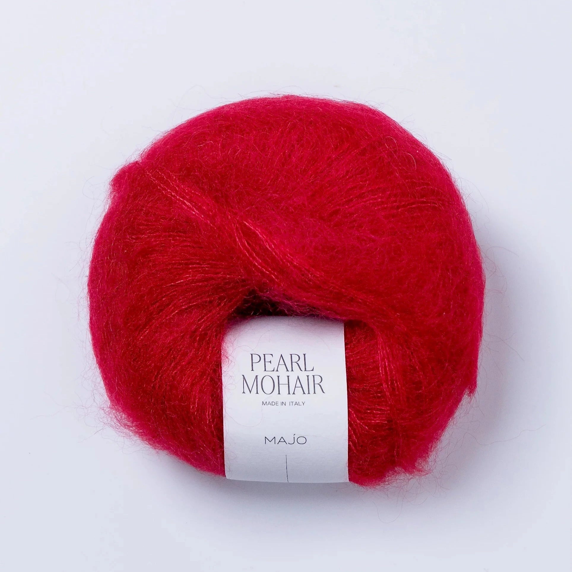 Majo Garn Pearl Mohair - Majo Garn - Cherry - The Little Yarn Store