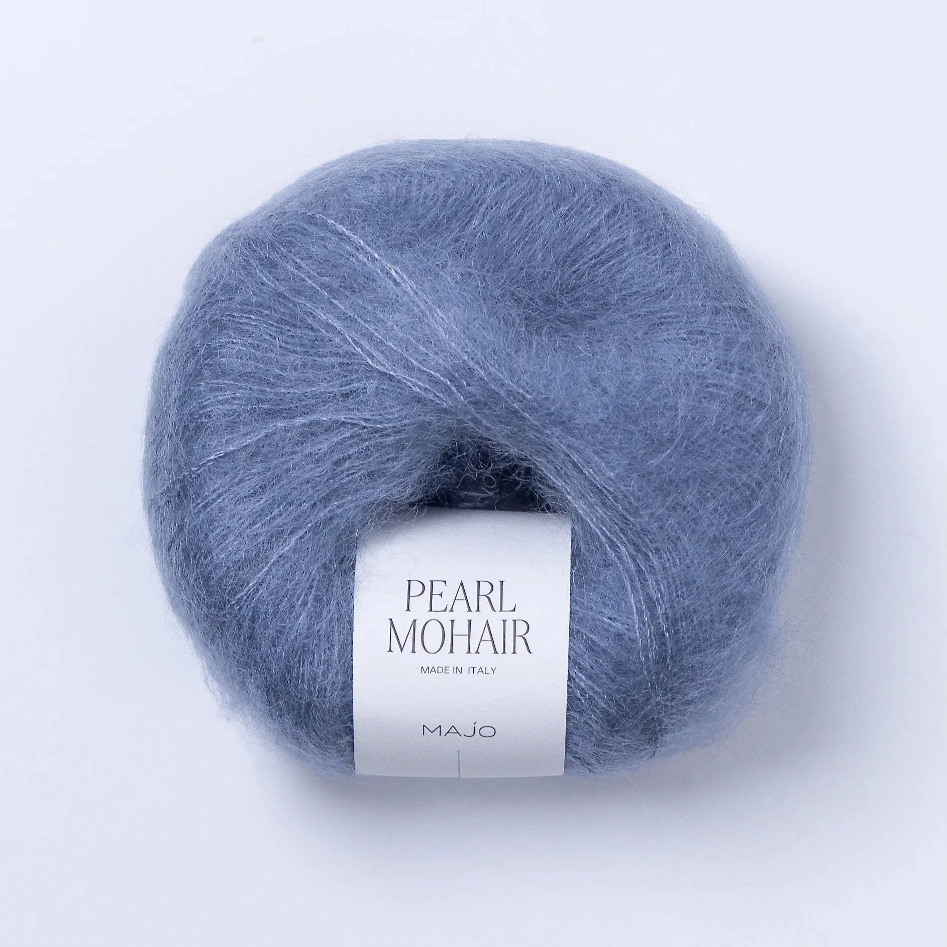 Majo Garn Pearl Mohair - Majo Garn - Dusty Blue - The Little Yarn Store
