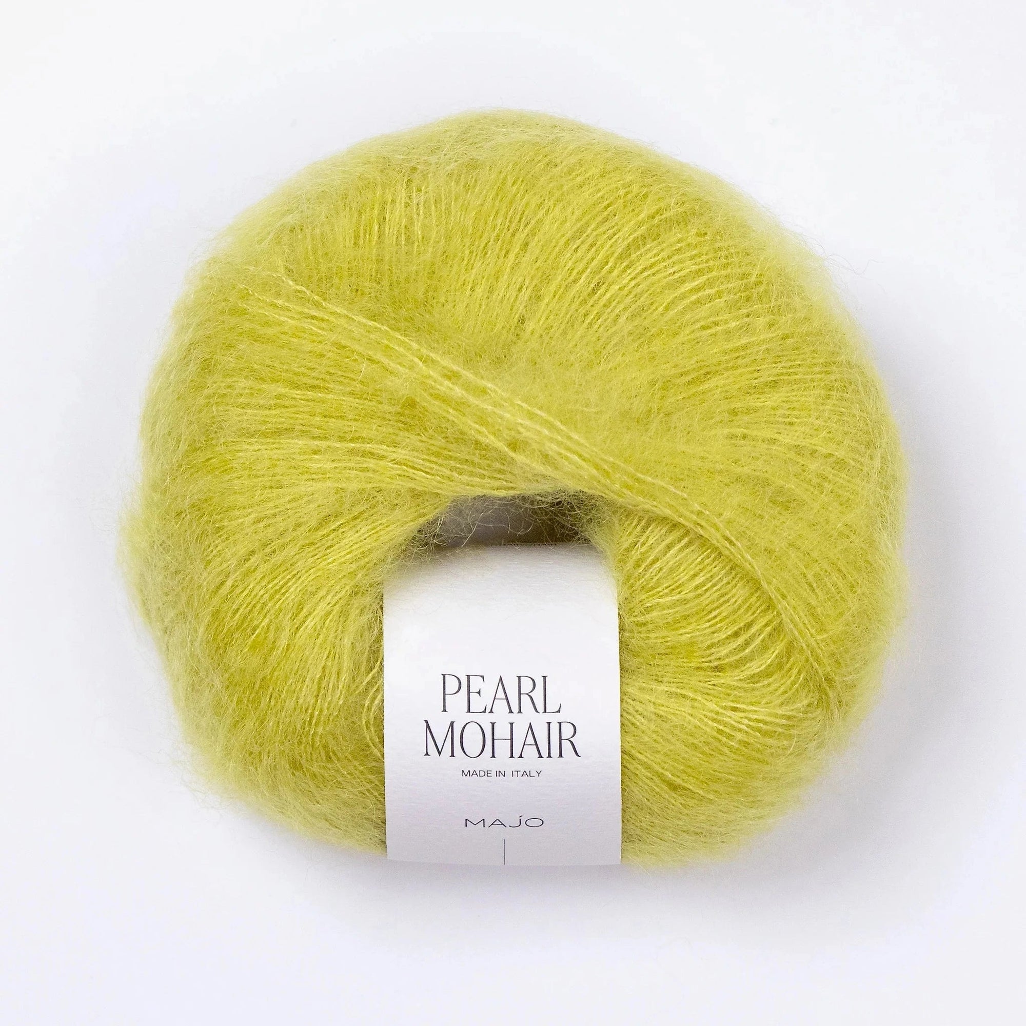 Majo Garn Pearl Mohair - Majo Garn - Limeade - The Little Yarn Store
