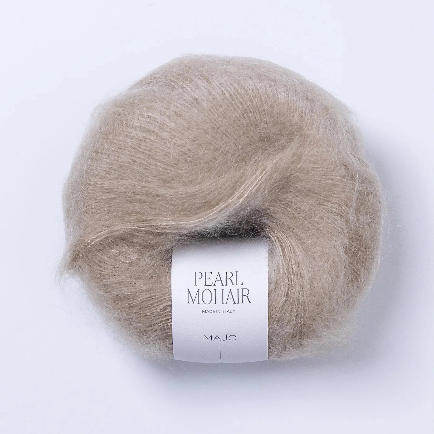 Majo Garn Pearl Mohair - Majo Garn - Vanilla - The Little Yarn Store
