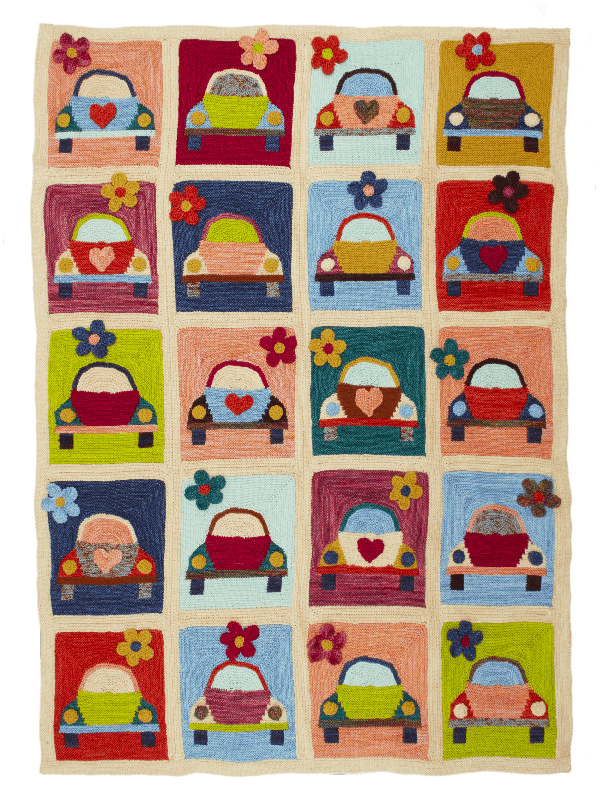 Margaret Holzmann&#39;s Iconic Knit Blankets and More - Margaret Holzmann - The Little Yarn Store