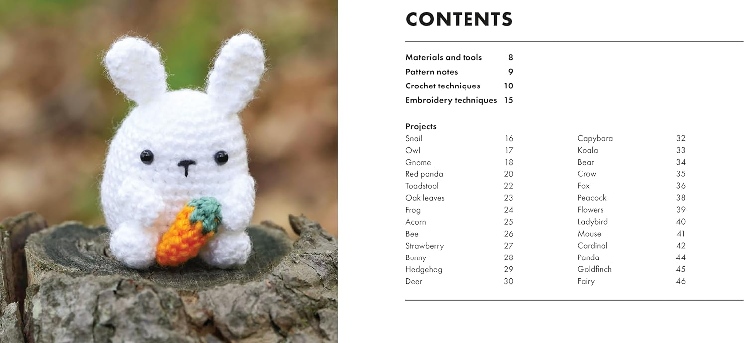 Mini Amigurumi Woodland - Julia Chiang - The Little Yarn Store