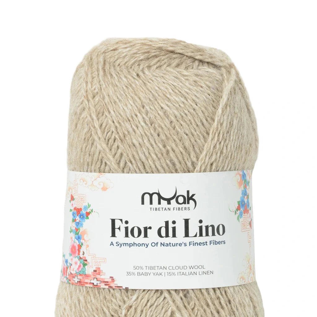 mYak Fior di Lino - mYak - Caffelatte - The Little Yarn Store