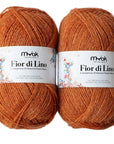 mYak Fior di Lino - mYak - Clementine - The Little Yarn Store