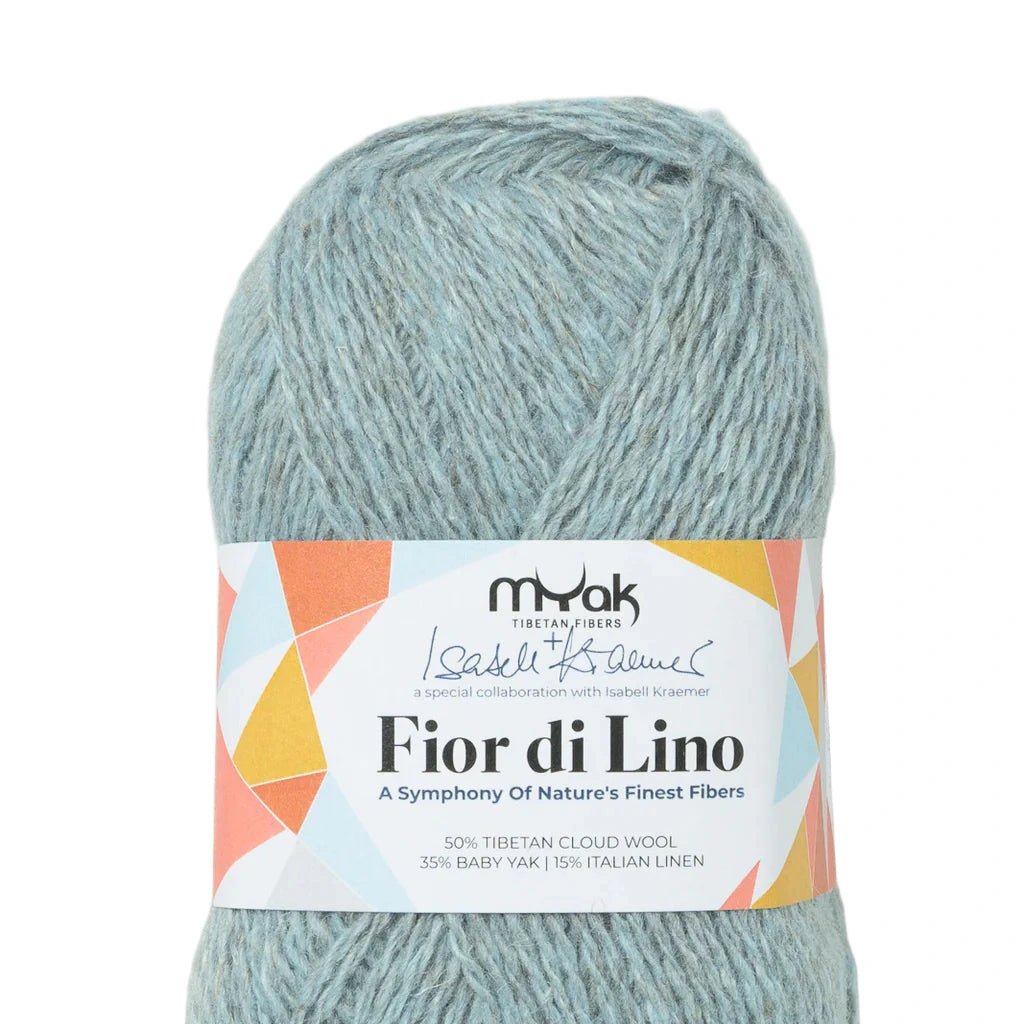 mYak Fior di Lino - mYak - Glacier - The Little Yarn Store