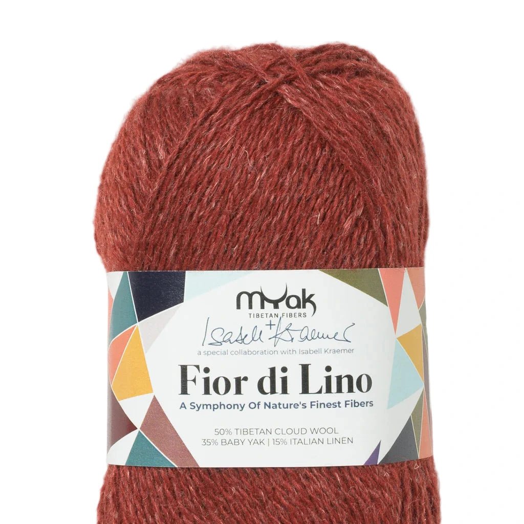 mYak Fior di Lino - mYak - Maroon 8 - The Little Yarn Store