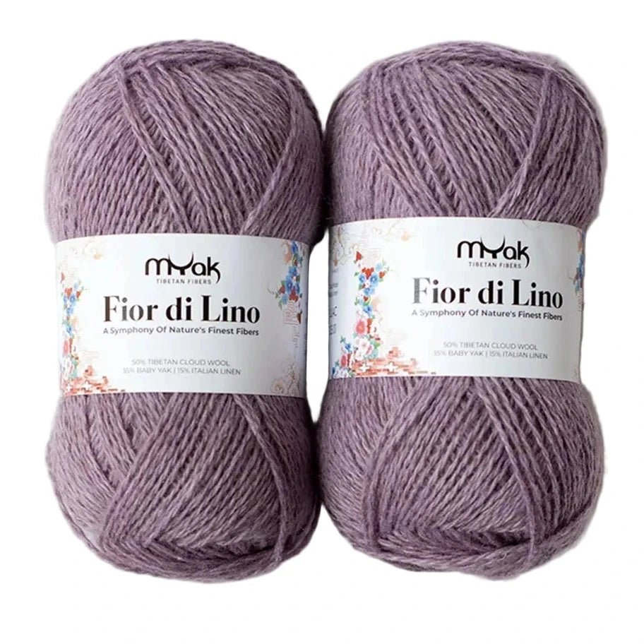 mYak Fior di Lino - mYak - Soft Lilac - The Little Yarn Store