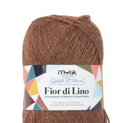 mYak Fior di Lino - mYak - Walnut - The Little Yarn Store