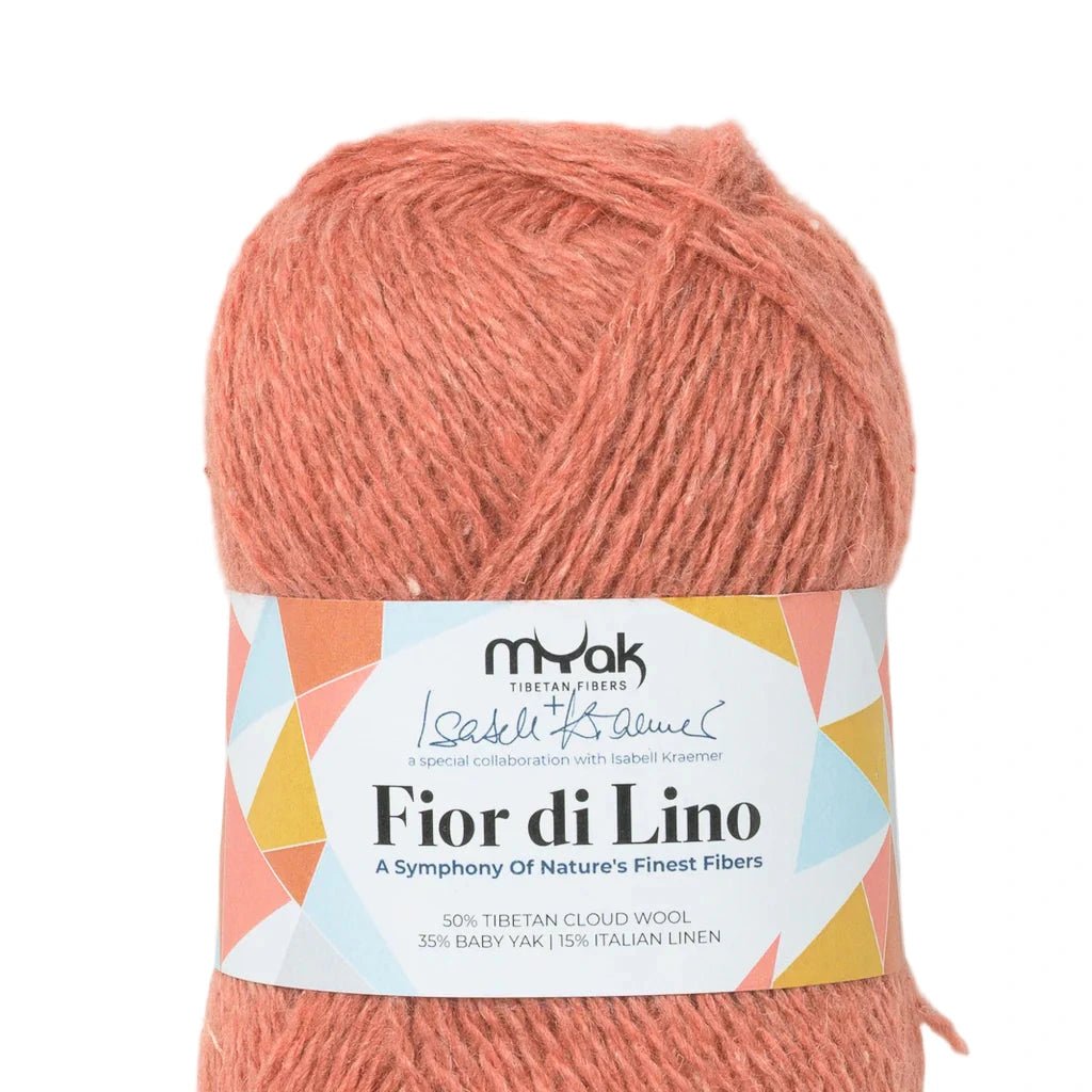 mYak Fior di Lino - mYak - Watermelon - The Little Yarn Store