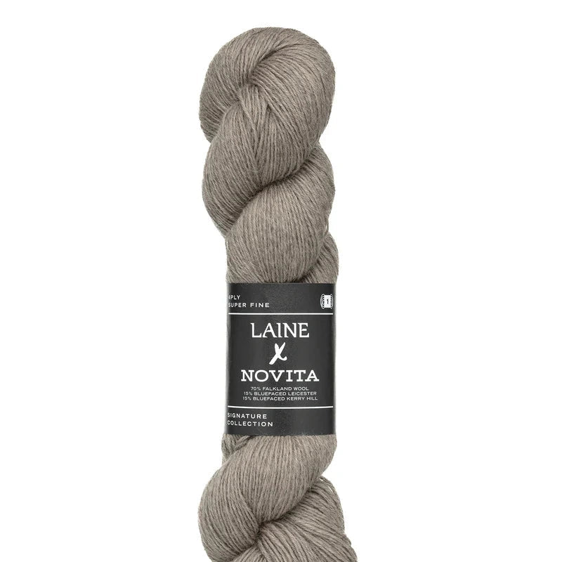 Novita x Laine 4 - Ply - Laine - 6191 Weathered Driftwood - The Little Yarn Store