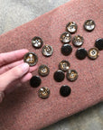 Recycled Mother of Pearl Buttons 23 MM - Rosa Pomar - The Little Yarn Store